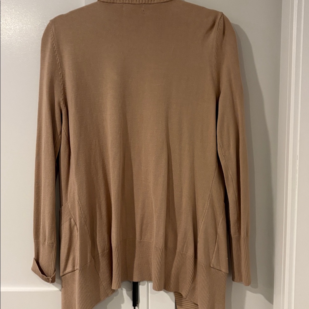 Voianlimo Women's Charcoal Black and Tan Cardigan Sweaters Set Of 2 Size Small - Picture 7 of 10